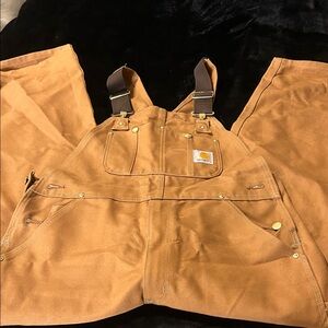 Carhartt Tan Work Overalls